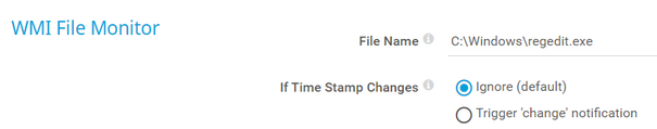 WMI File Monitor WMI File Monitor